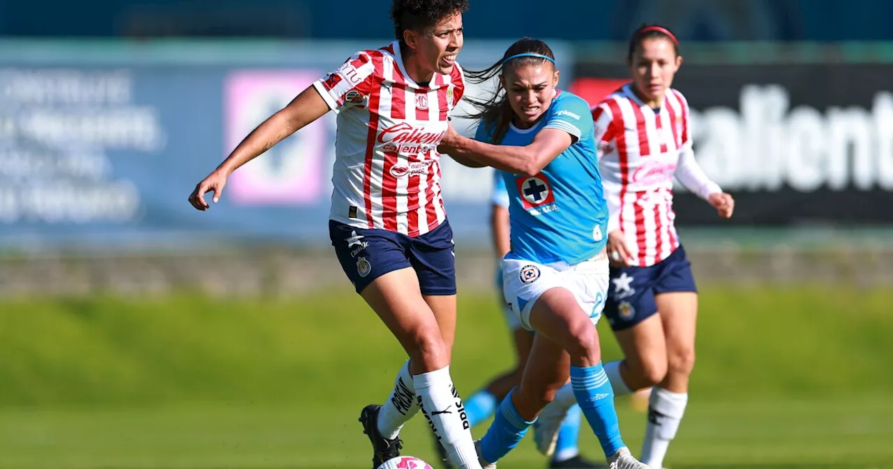 Chivas Femenil empata al último minuto ante Cruz Azul