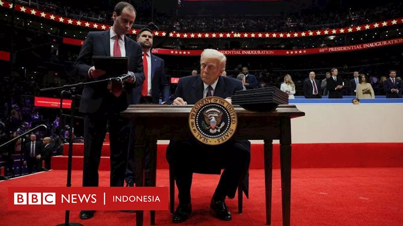 Trump Berjanji Menandatangani Serangkaian Perintah Eksekutif Setelah Dilantik