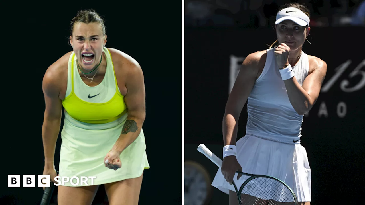 Sabalenka Faces Friend Badosa in Australian Open Semi-Final