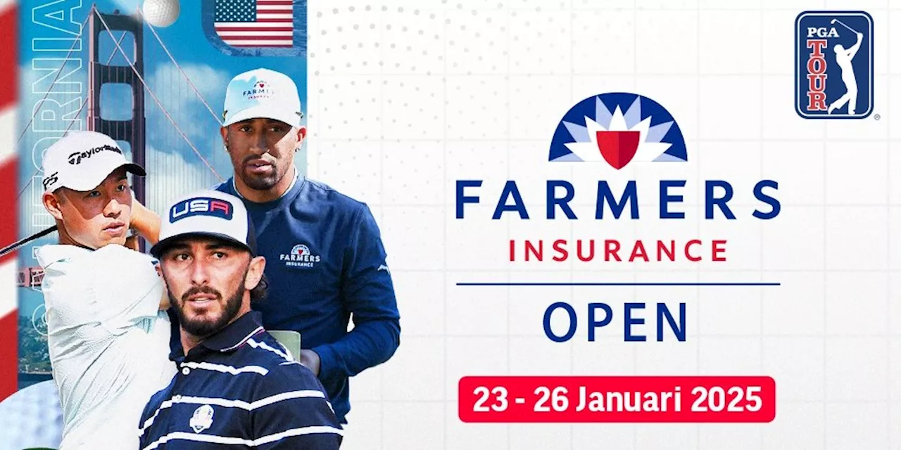 Jadwal dan Link Nonton PGA Tour 2025 - Farmers Insurance Open