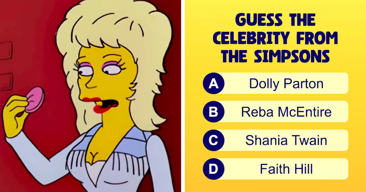 Can You Guess These Celebrity Cameos in The Simpsons?