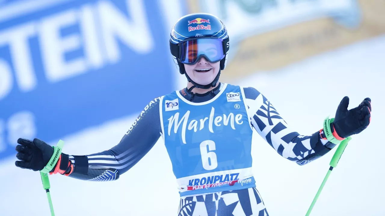 Alice Robinson siegt beim Riesenslalom am Kronplatz