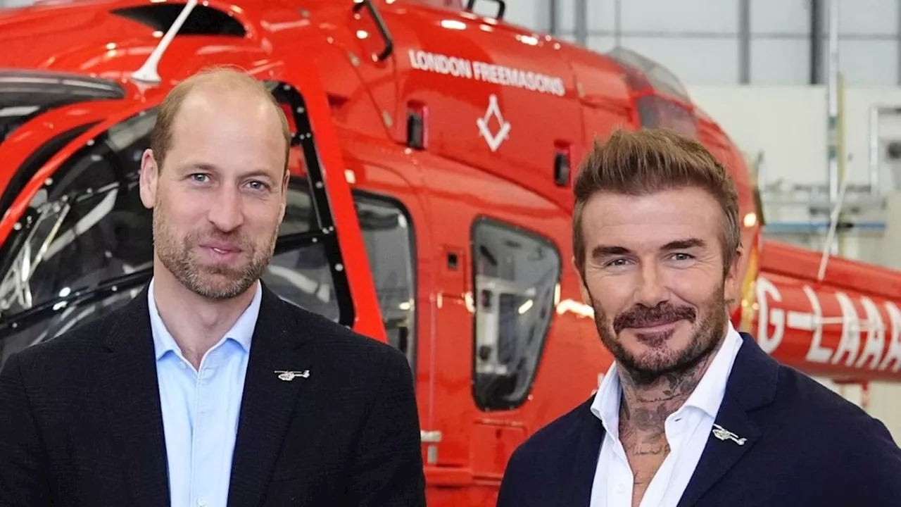 David Beckham schwärmt von der britischen Königsfamilie