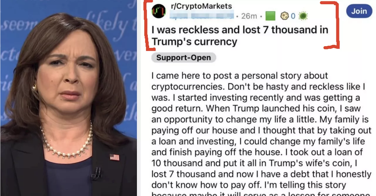 Trump Supporters Express Disappointment Over President's Meme Coin Launch