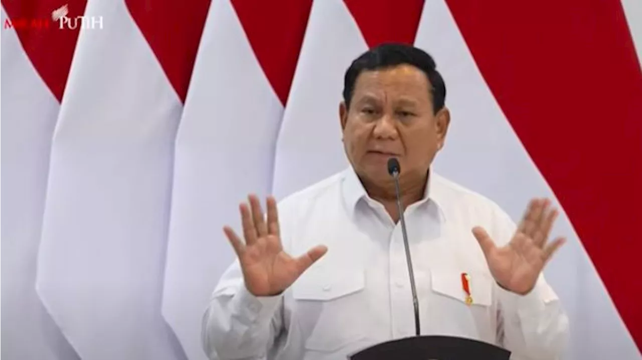 Prabowo Imbau Pemangkasan Perjalanan Dinas untuk Hemat Anggaran