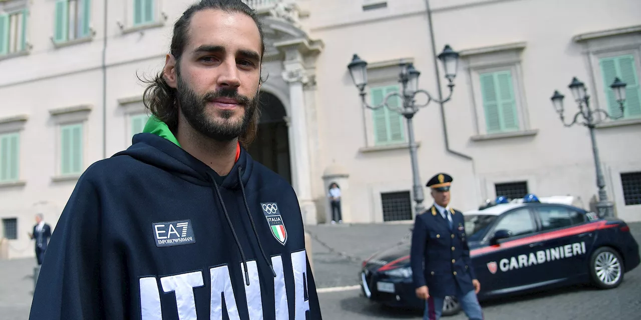 Gianmarco Tamberi riceve la laurea honoris causa all'università di Urbino