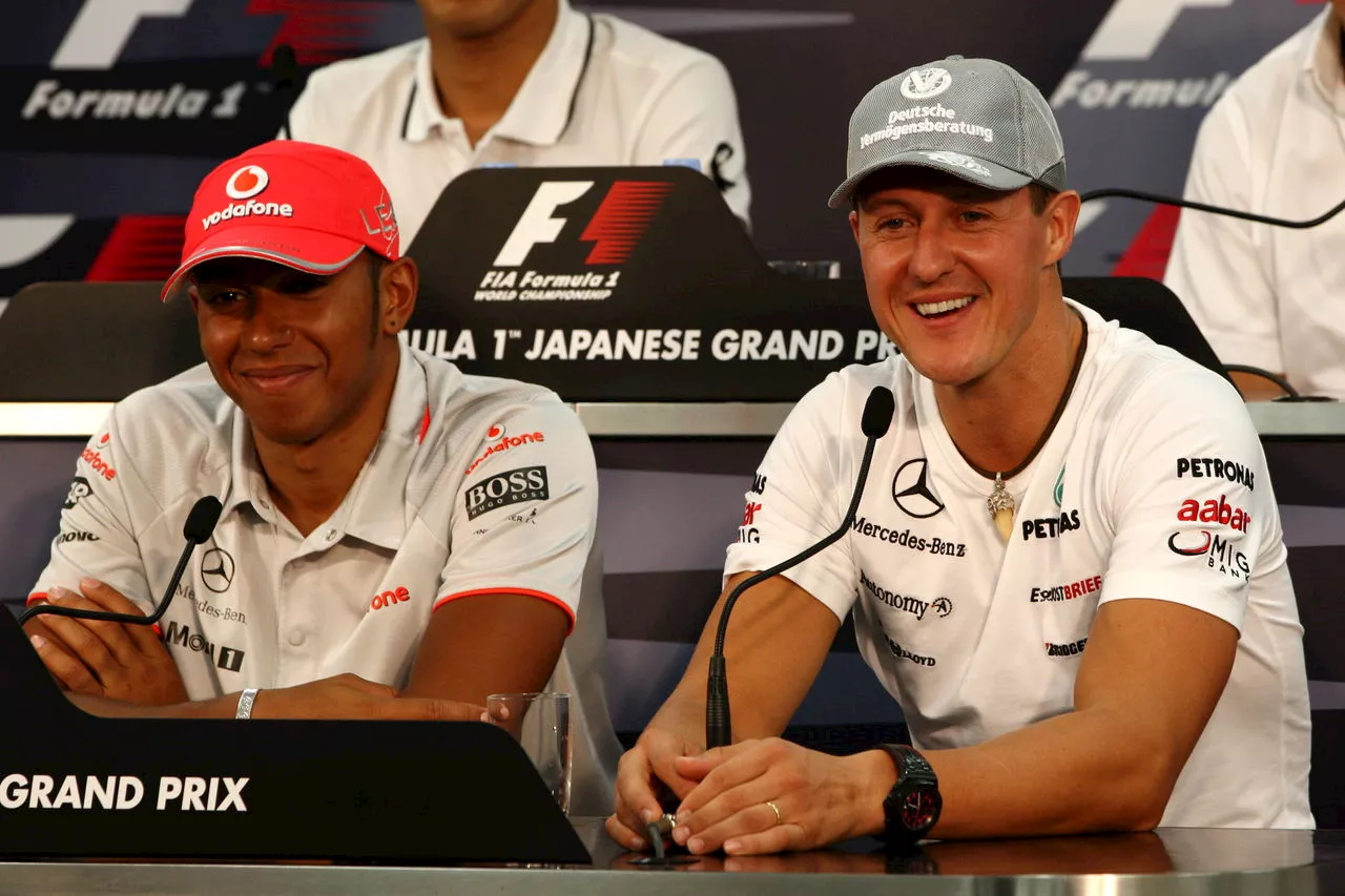 Lewis Hamilton draws Michael Schumacher comparison with “human element” key to success