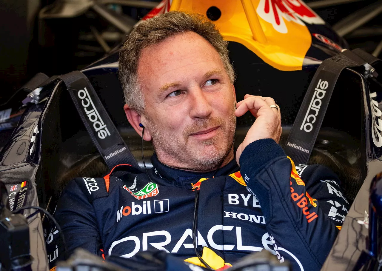 WATCH: Christian Horner drives Red Bull F1 car for the first time