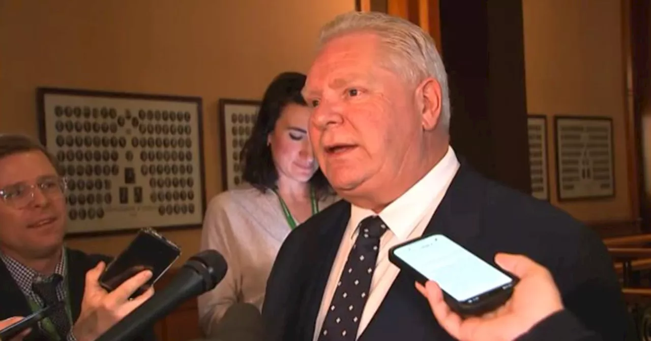 Doug Ford says ‘stay tuned’ when asked about an early Ontario election