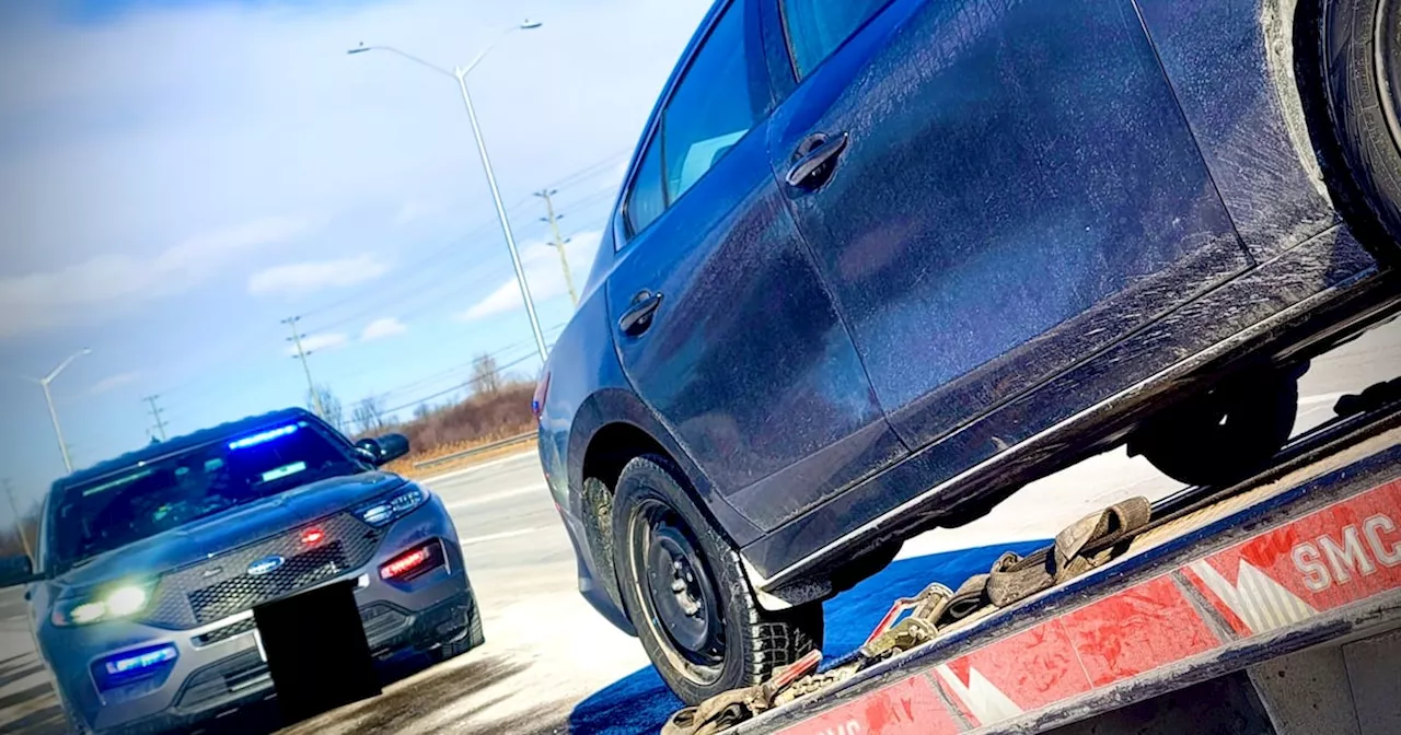 Driver ‘borrowing dad’s car’ stopped for speeding on Ottawa road