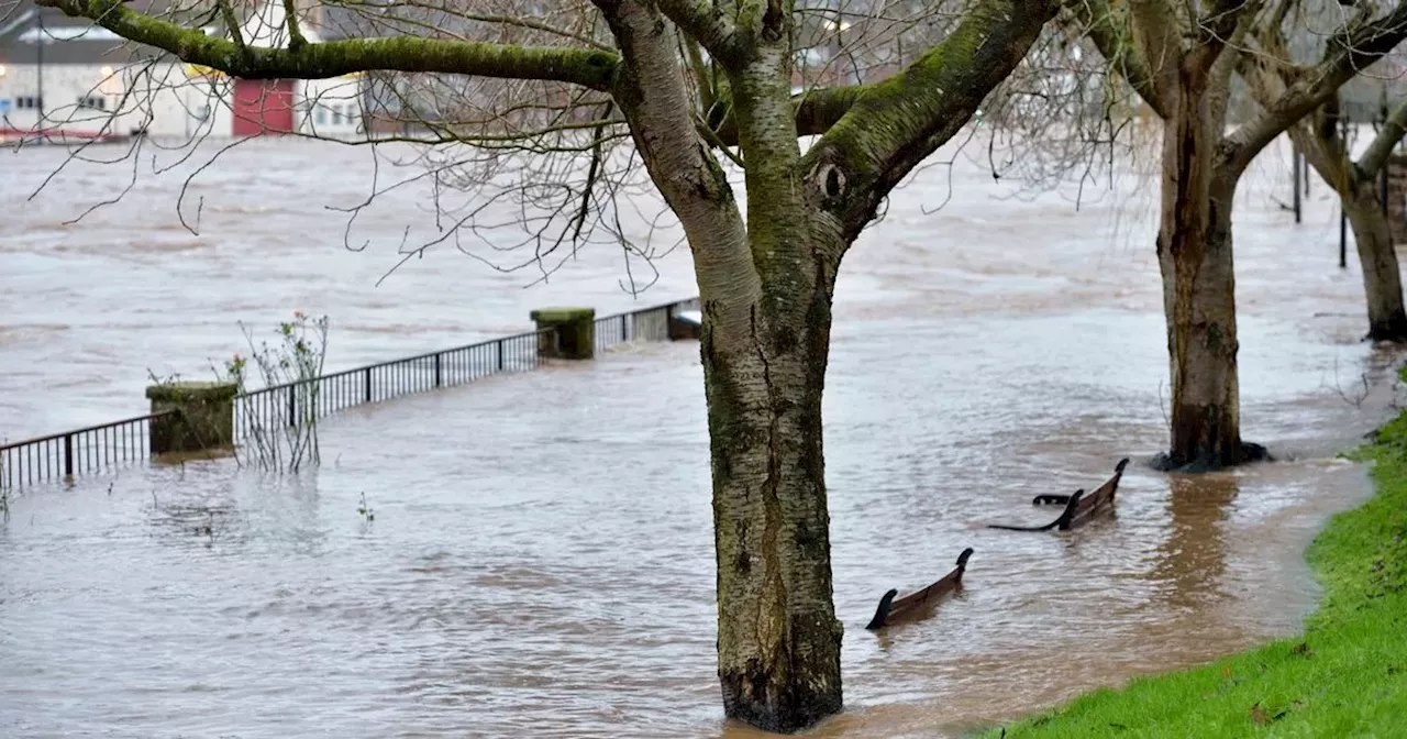 Scotland's 'flooding hotspots' ahead of Storm Éowyn as popular town tops list