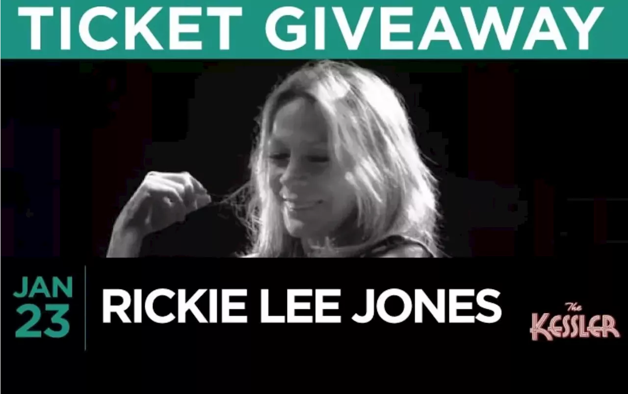 Rickie Lee Jones Concert Tickets Sweepstakes