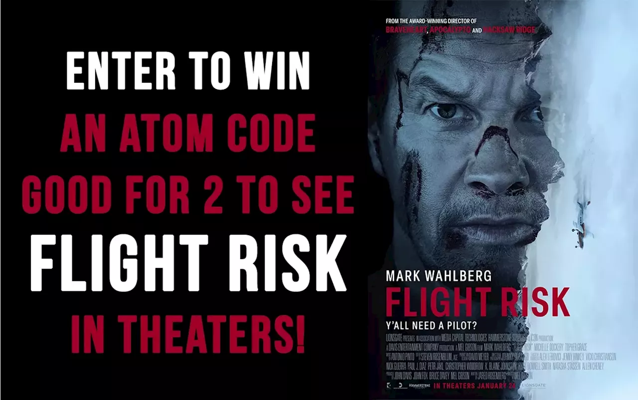 Enter to Win an ATOM Code Good For 2 to See Flight Risk in Theaters!