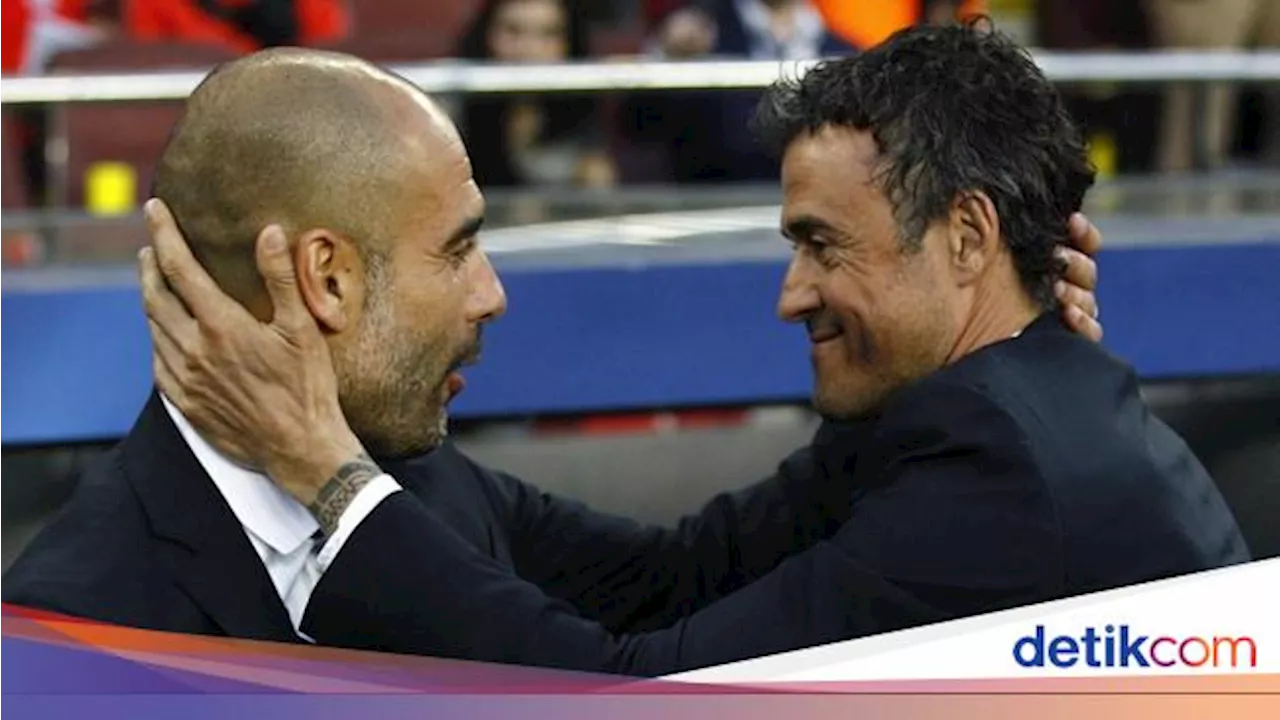 Enrique dan Guardiola Bertemu Lagi dalam Laga Spesial Liga Champions