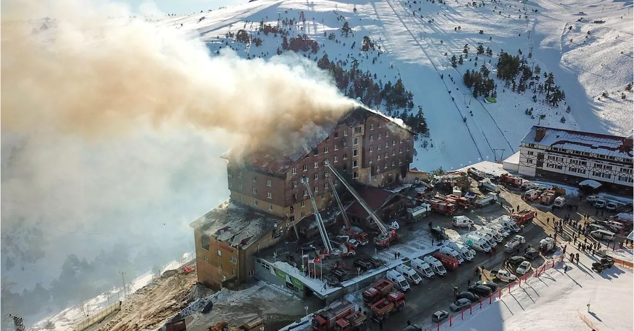 Nach Brand in türkischem Skihotel steigen Todesopfer