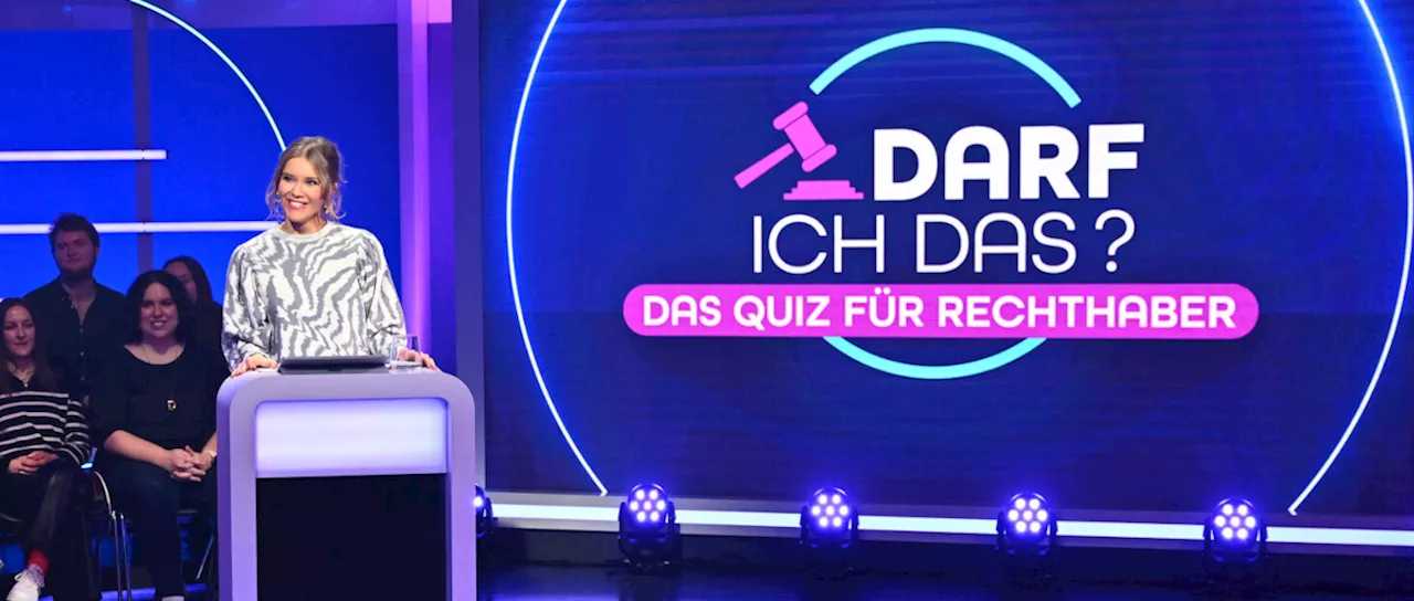 Sat.1-Quiz „Darf ich das?“ startet im Februar mit Laura Karasek