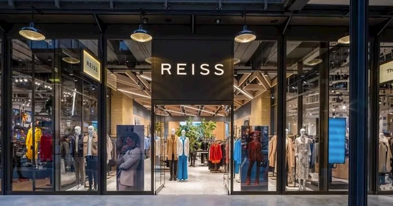 REISS cuts £70 off canvas leather trainers in massive 60% off sale