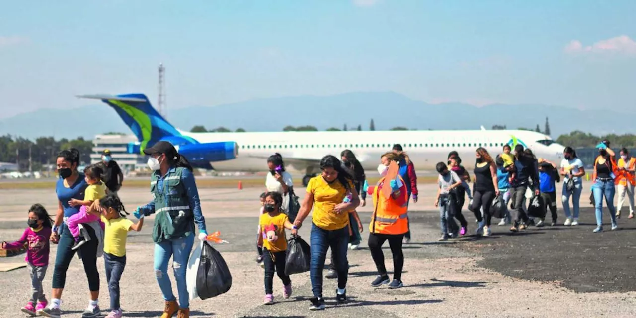 Llegan primeros migrantes deportados en la era Trump