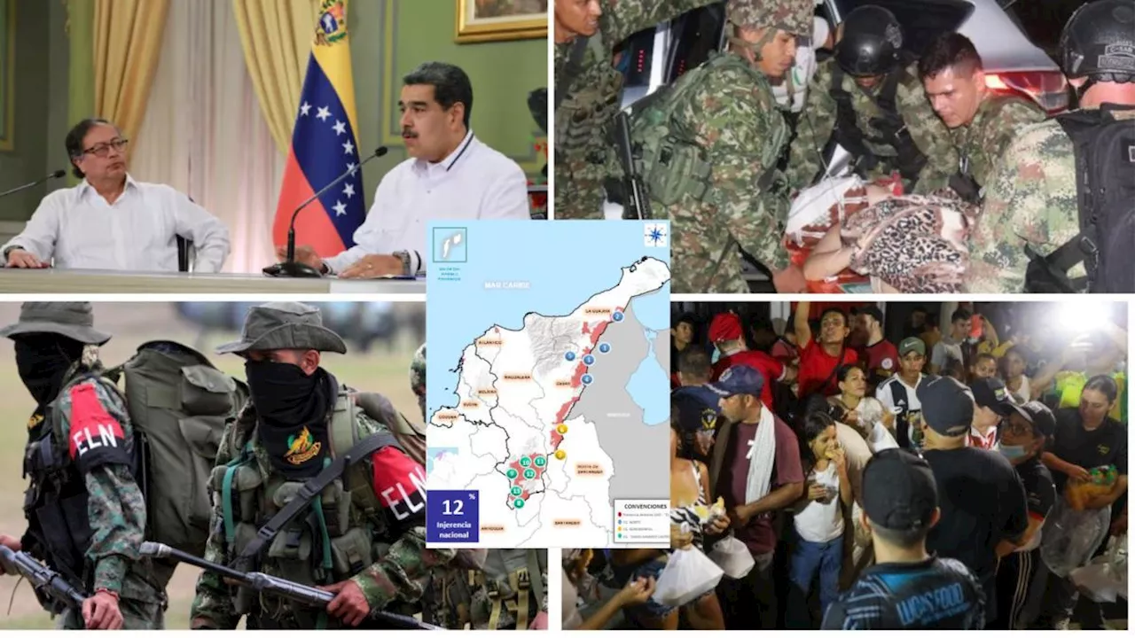 ¿Guerrilleros del Eln se movieron secretamente por Venezuela para ejecutar la masacre en el Catatumbo?