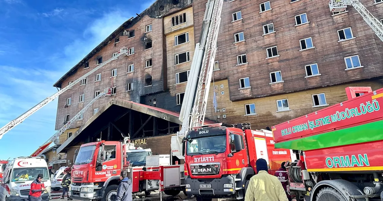 Tragedia en Kartalkaya: Incendio en hotel deja al menos 76 muertos