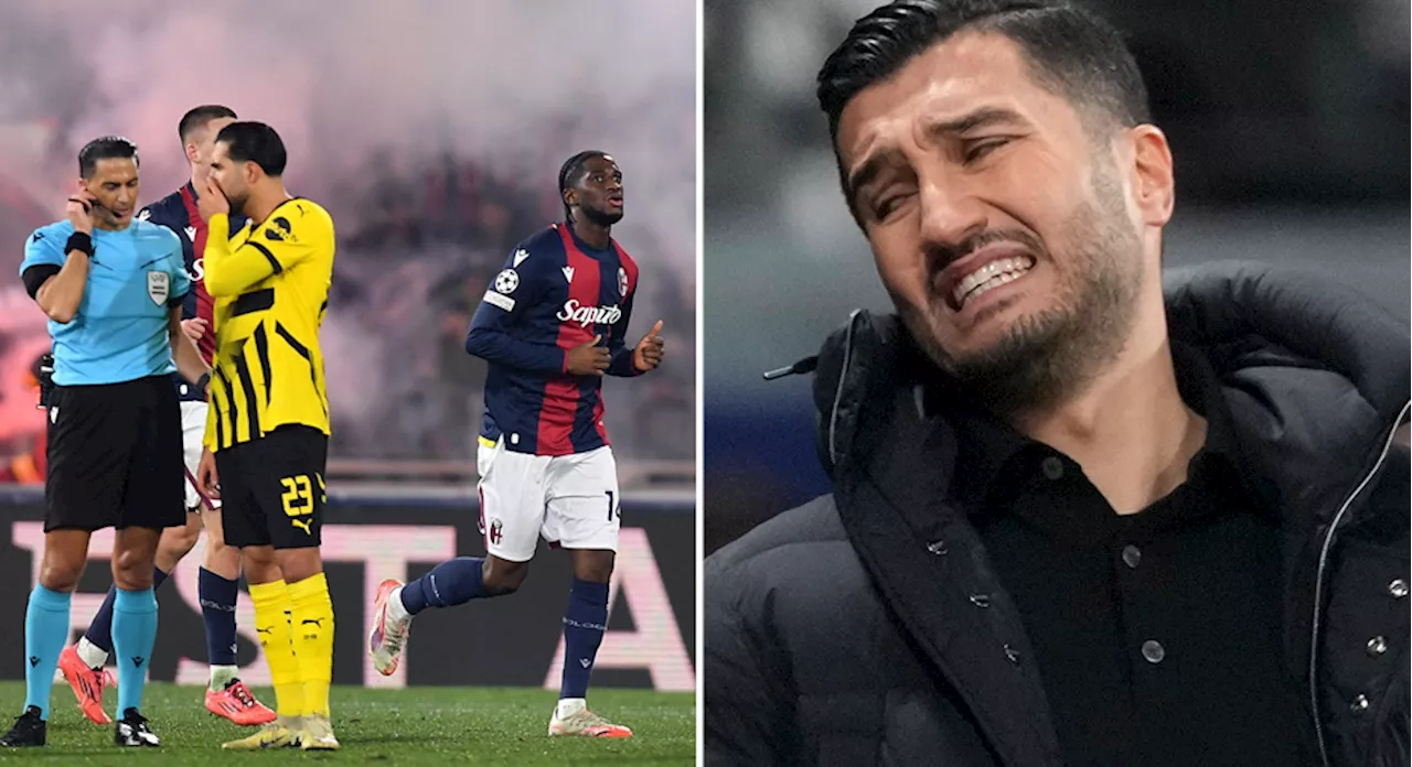 Dortmund föll mot Bologna - Sahin riskerar sparken