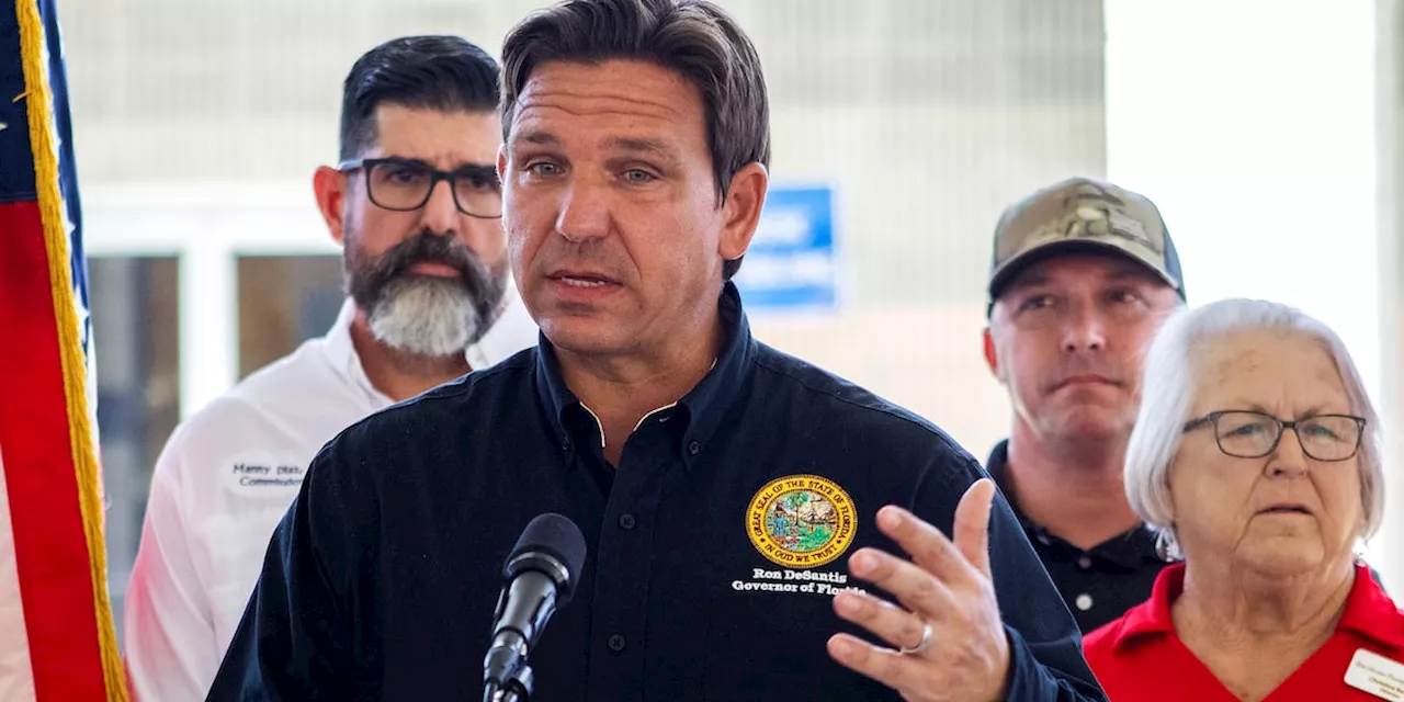 Governor Ron DeSantis declares a state of emergency