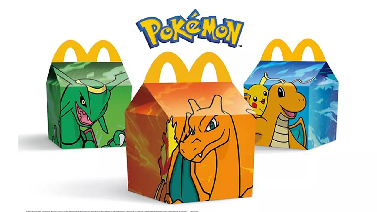 McDonald's Launches Pokémon Happy Meal with TCG Booster Packs and In-App Bonuses