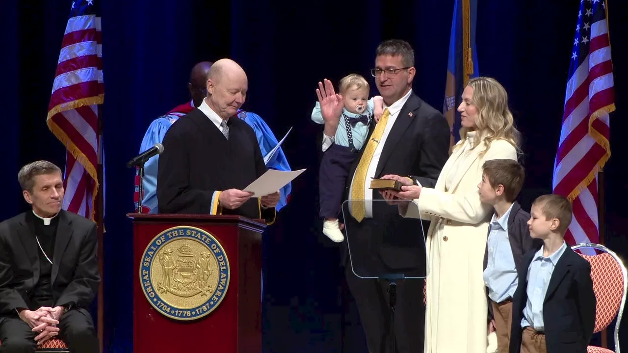 Delaware Swears in New Governor and Lt. Governor at HBCU