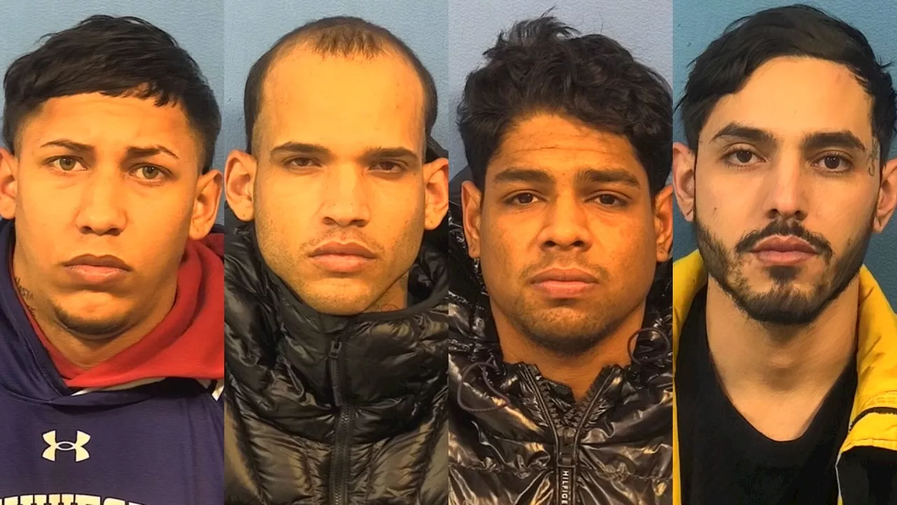 Four Venezuelan Migrants Arrested After Alleged Sunglass Theft and High-Speed Chase