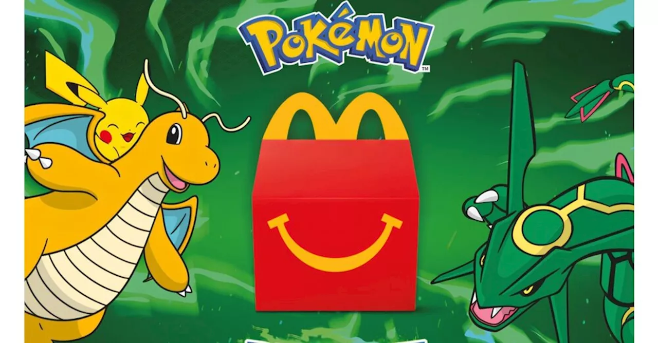 McDonald's kündigt Pokémon Sammelkarten-Aktion für Januar 2025 an