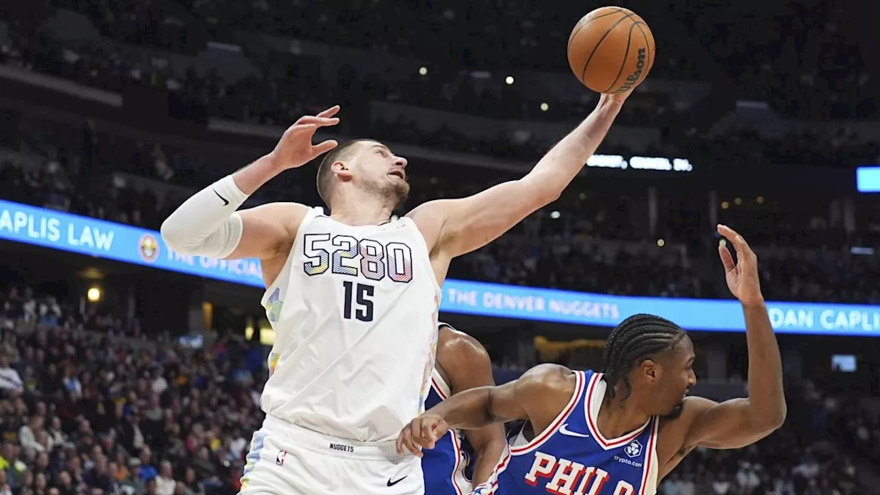 Mezz'ora di Jokic, e Philadelphia va al tappeto. LeBron riaccende i Lakers