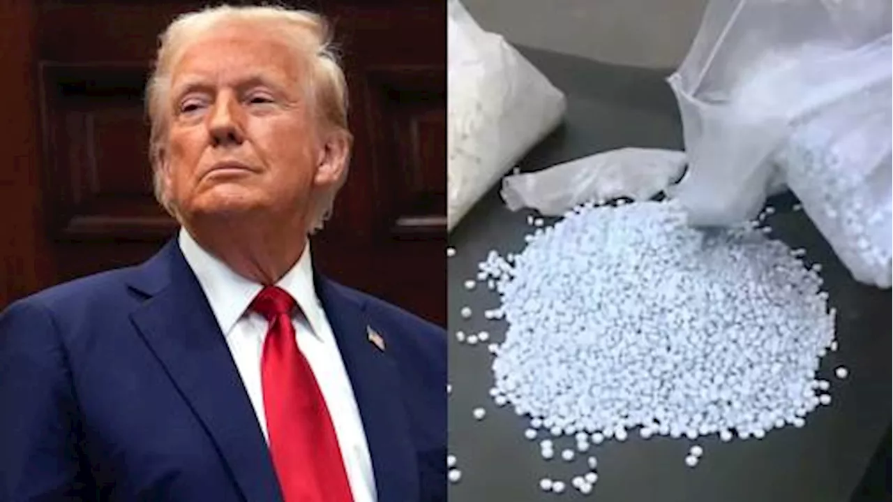 Trump tariffs: US president says fentanyl coming through Canada is ‘massive’