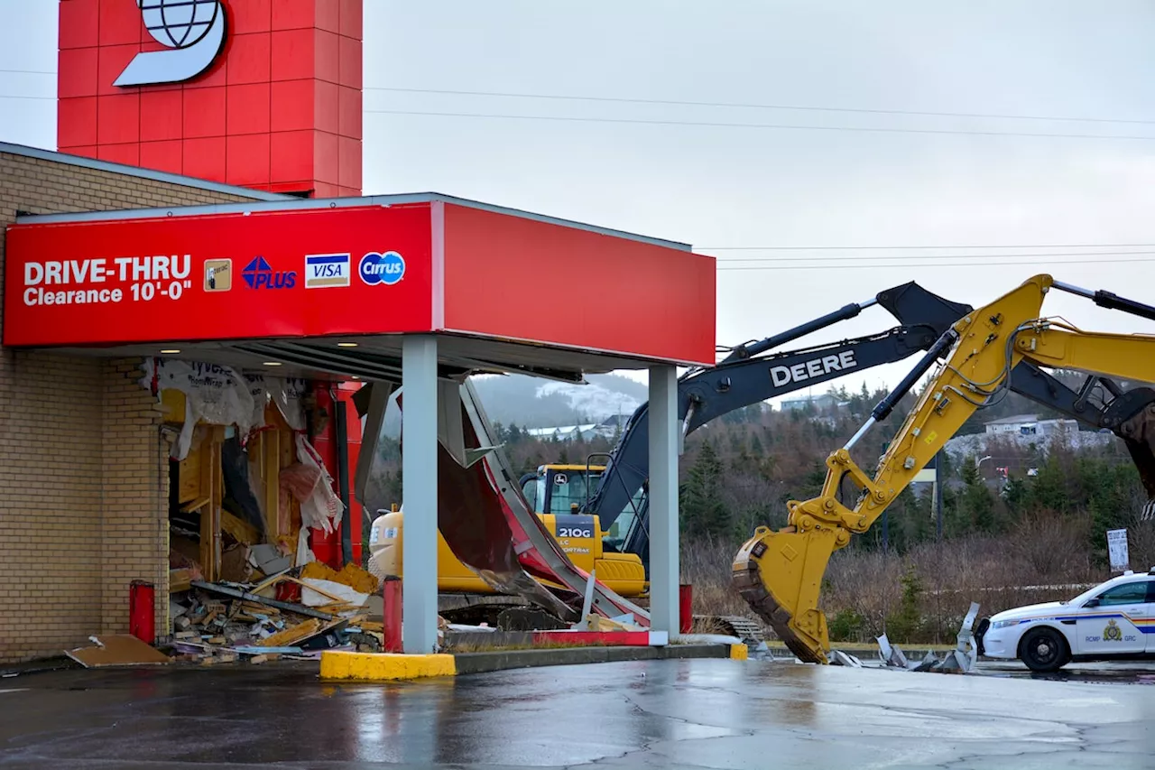 Newfoundland Contractors Balk at Calls to Secure Heavy Equipment After Bank Robberies