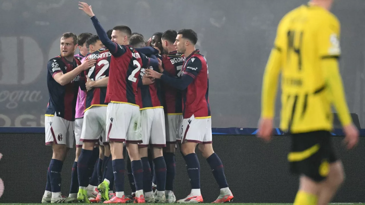 Bologna stuns Borussia Dortmund in Champions League debut