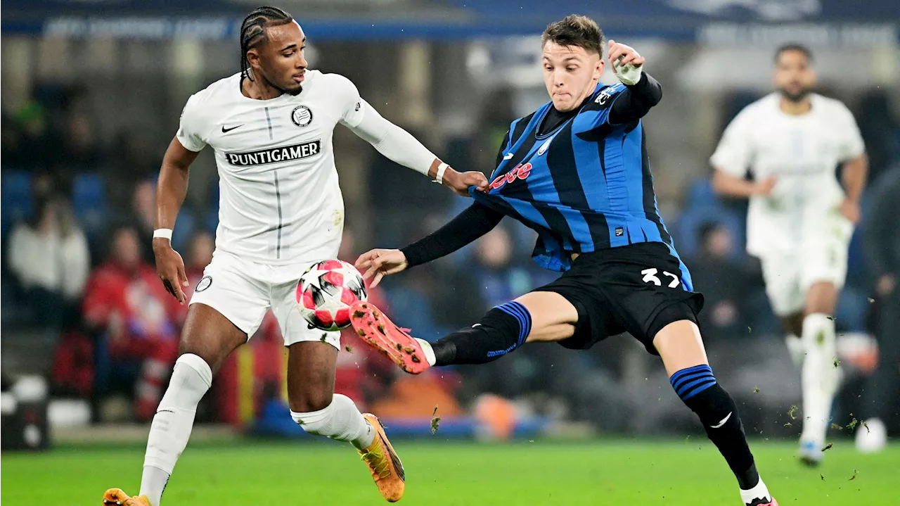  0:5-Pleite! Atalanta für Sturm Graz eine Nummer zu groß