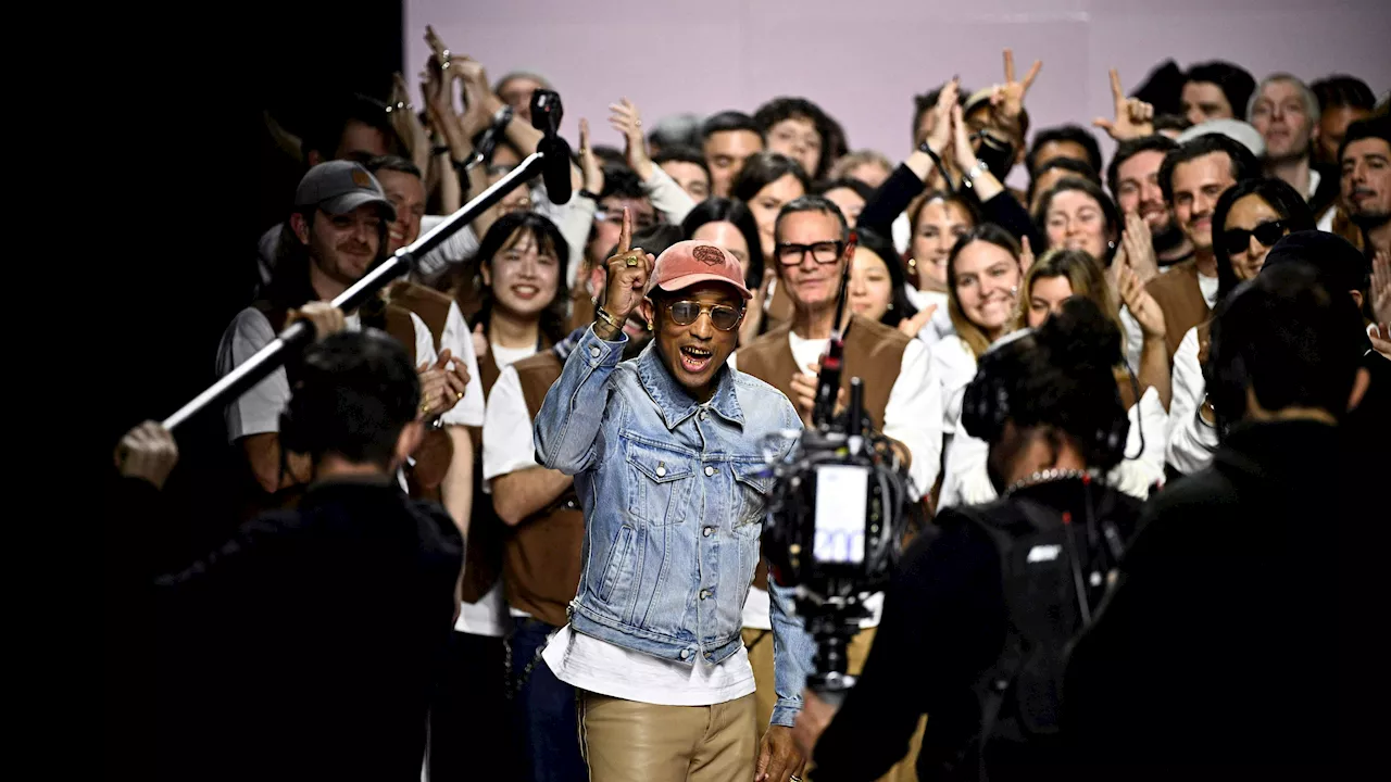 Pharrell für Louis Vuitton - Star-Auflauf bei Eröffnung der Paris Fashion Week 2025