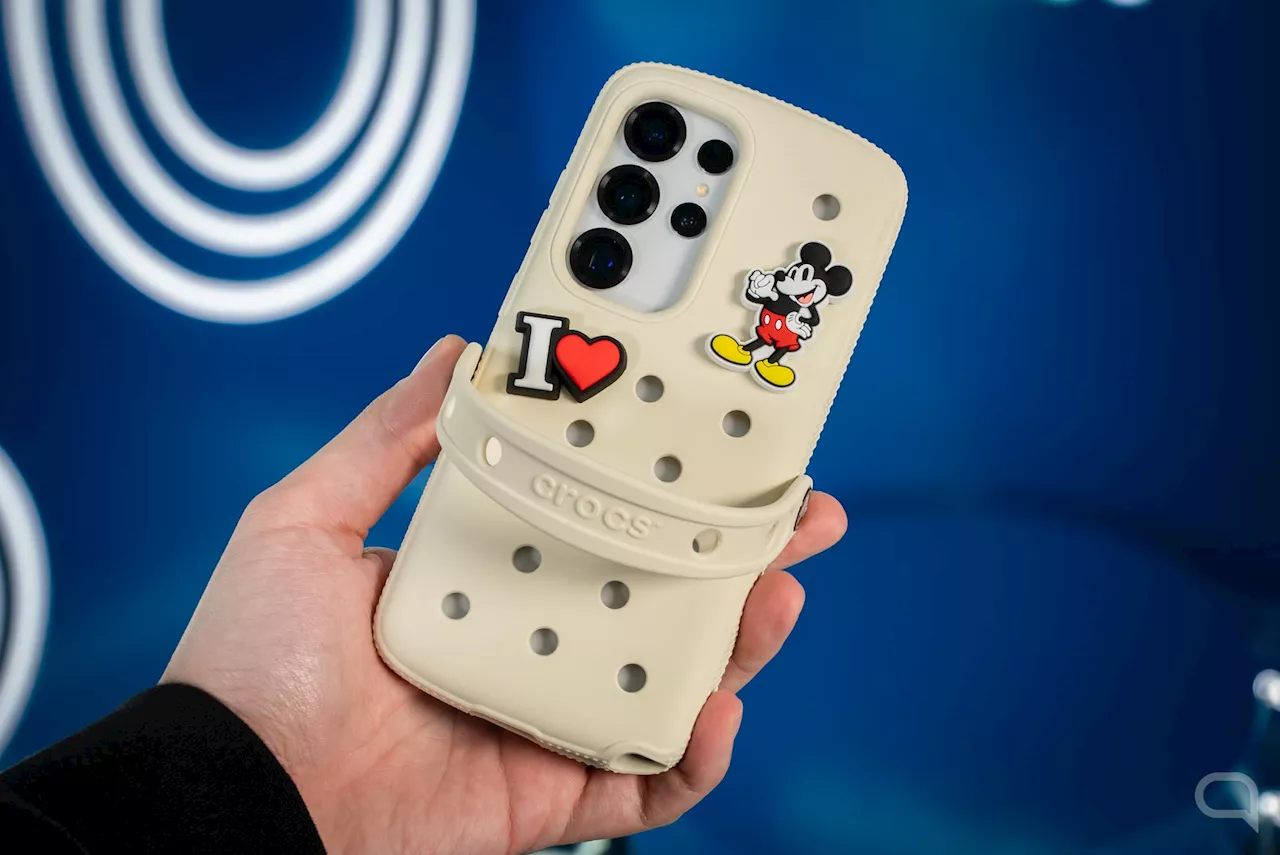 Samsung se inspira en Crocs con una funda sorprendente para el Galaxy S25