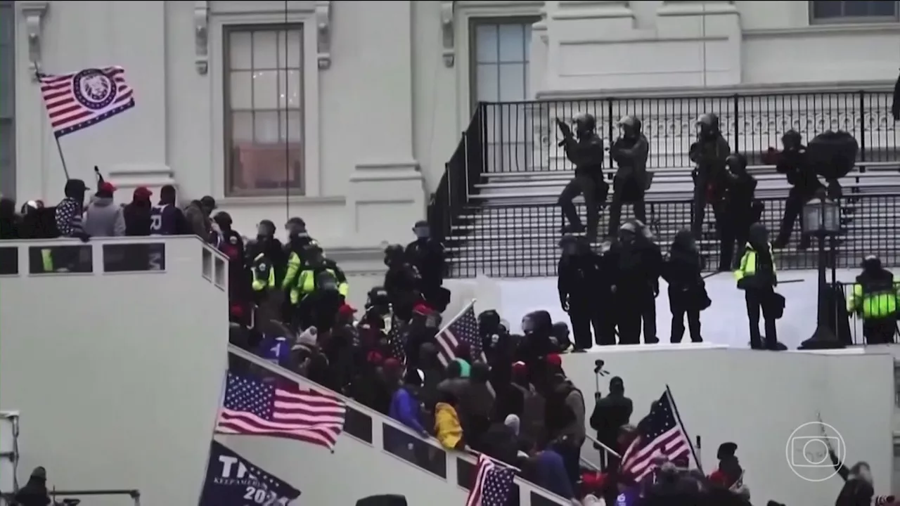 Trump Perdoa Acusados de Invasão ao Congresso Americano