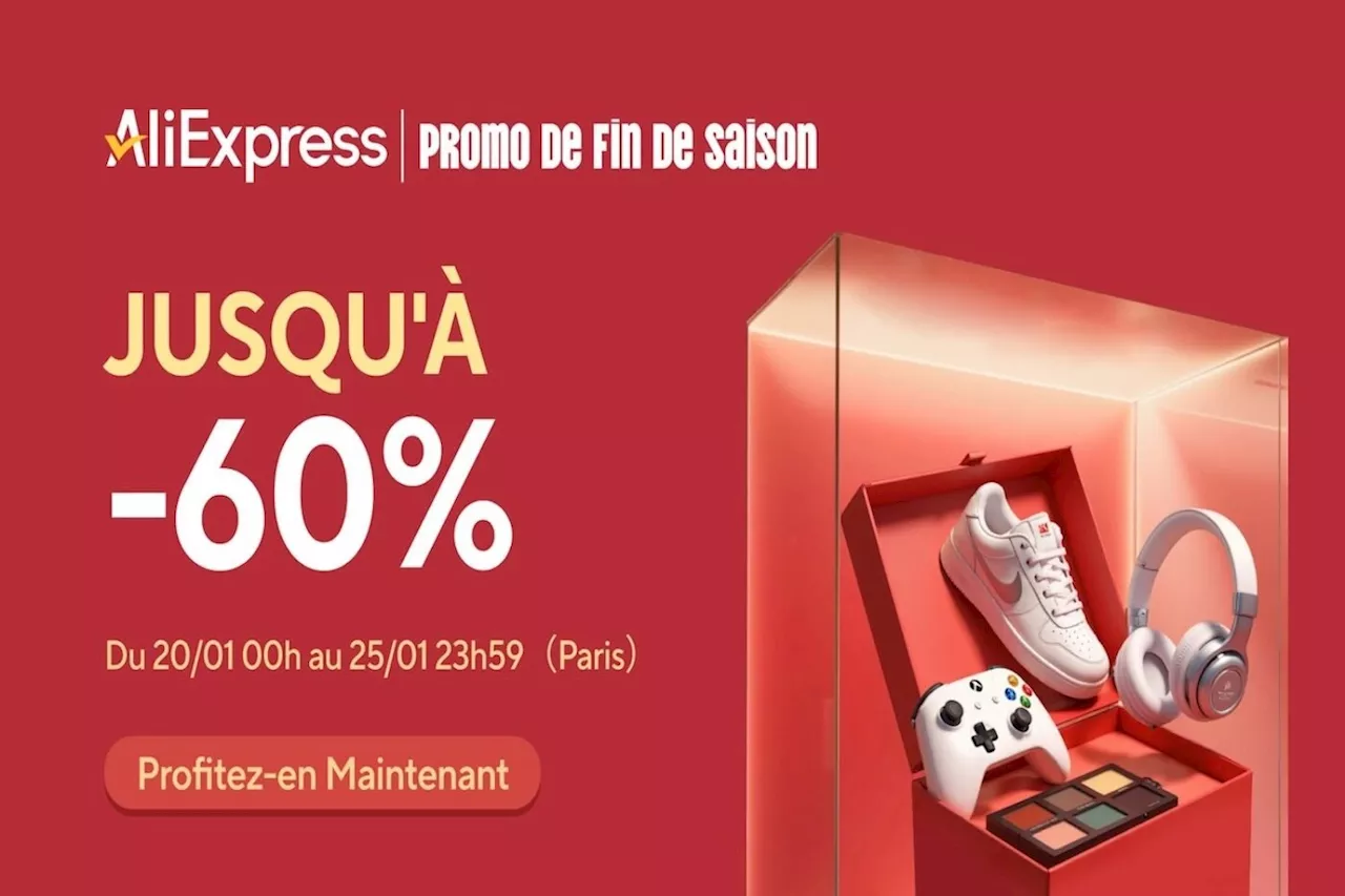 AliExpress : Des Offres Exceptionnelles Sur Les Produits Tech Jusqu'au 25 Janvier