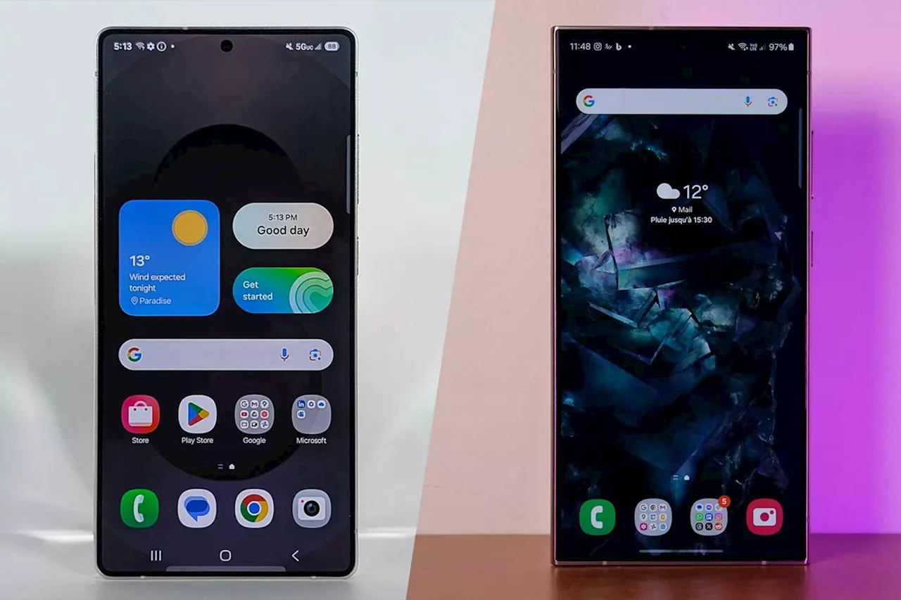 Samsung Galaxy S25 Ultra vs Galaxy S24 Ultra : les 5 différences à connaître