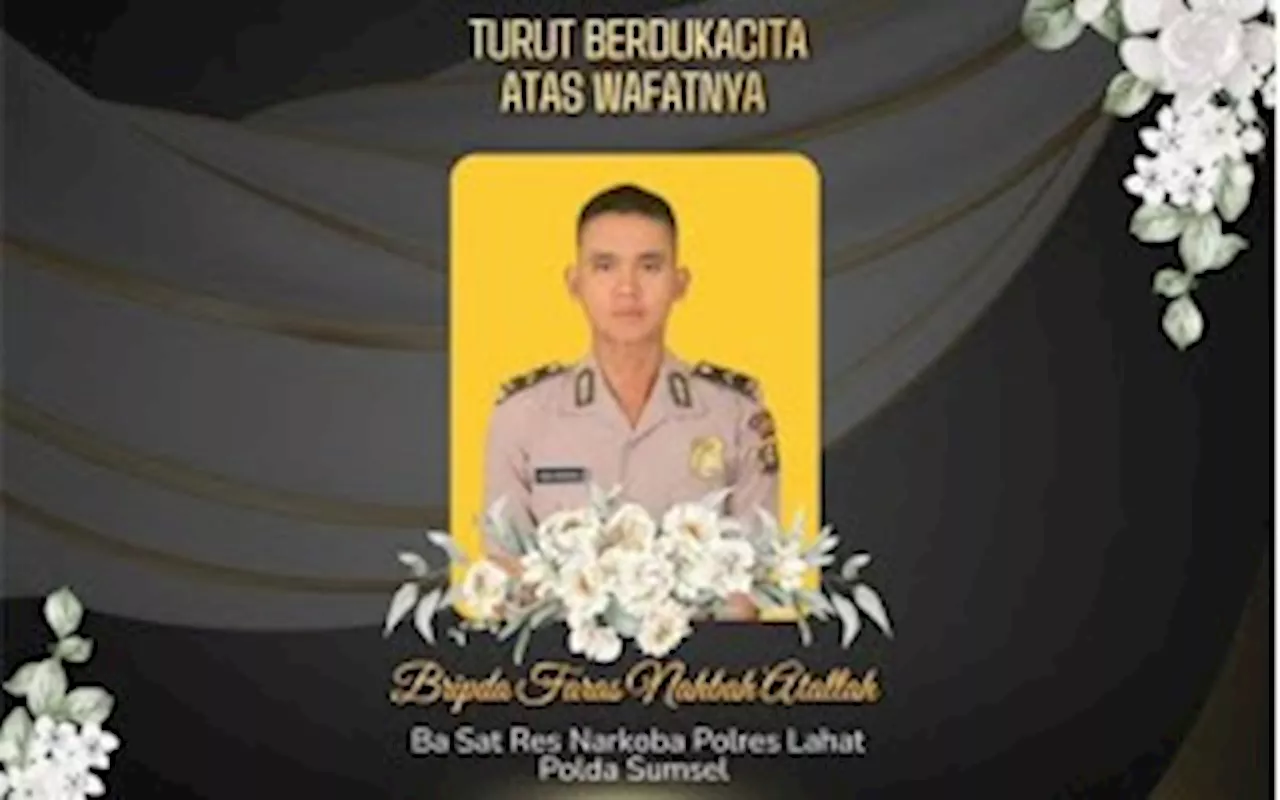 Bripda Faras Nahbah Tewas Ditusuk Saat Tangkap Bandar Narkoba di Lahat, 2 Rekannya Luka-Luka