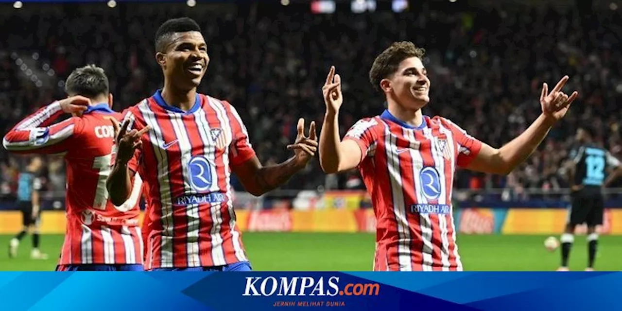 Atletico Madrid Menang 2-1 Atas Bayer Leverkusen