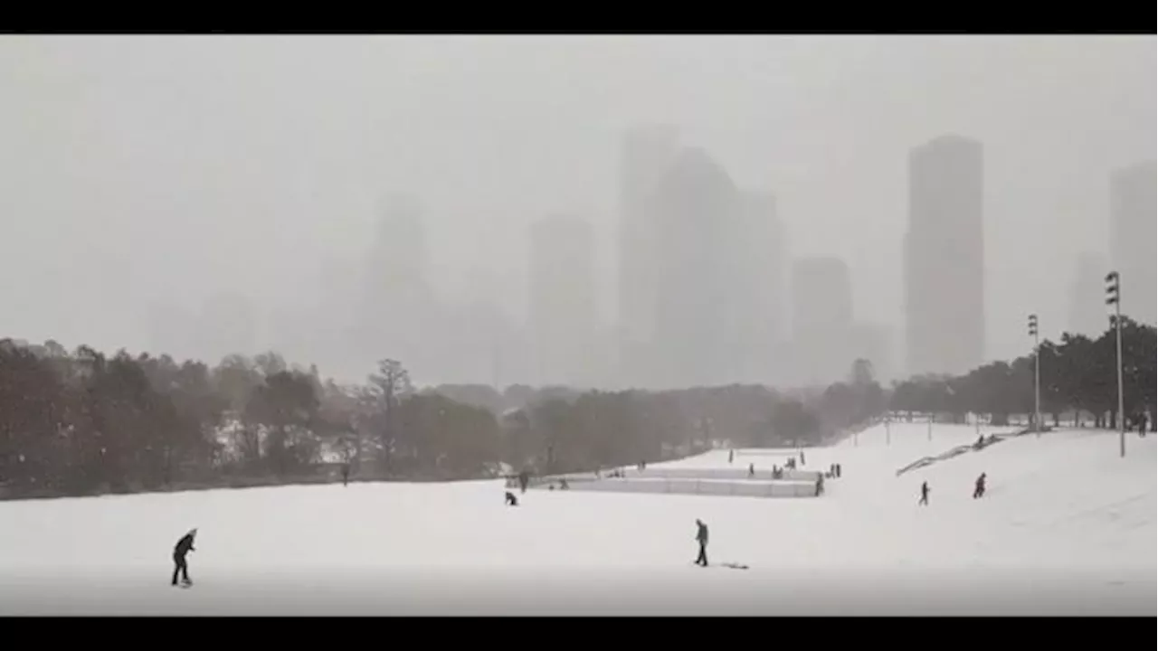 Houston’s 2025 Winter Storm: KPRC 2′s highlighted moments covering the snow