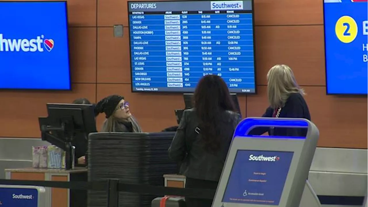 Winter Storms Cause Flight Delays and Cancellations at San Antonio International Airport