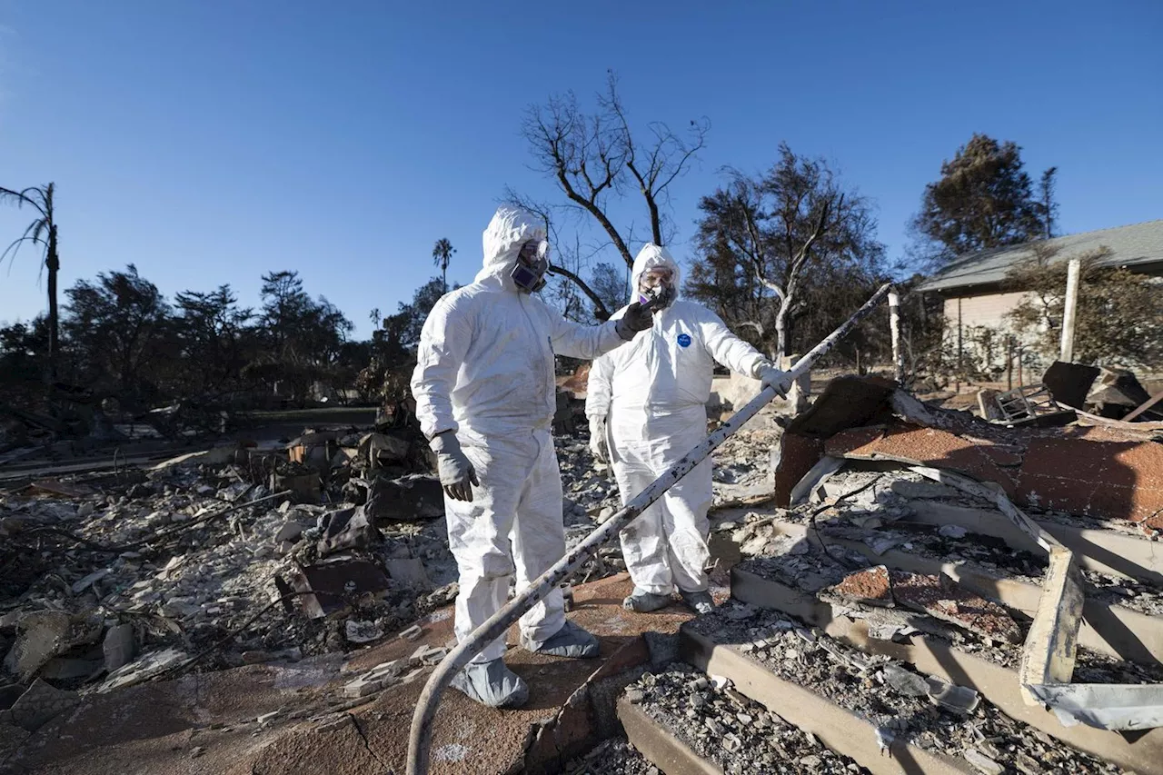 Incendies en Californie : les feux laissent dans leur sillage une catastrophe sanitaire