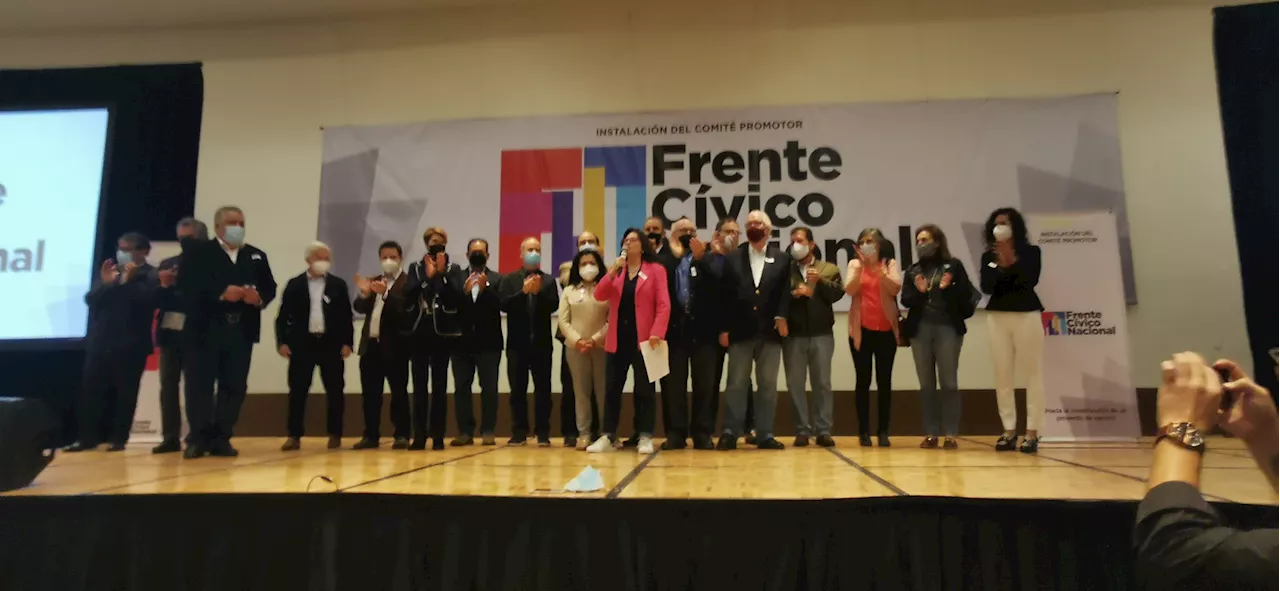 Frente Cívico Nacional va por registro partidista rumbo al 2027