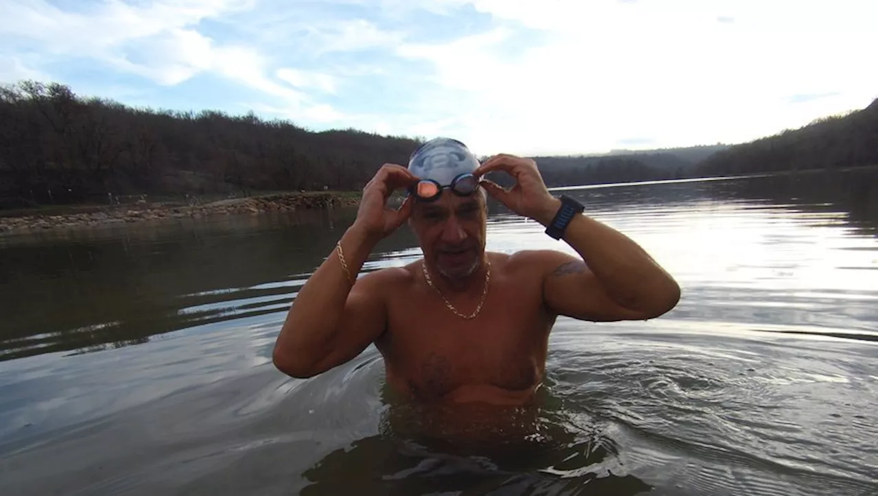 Retour Triumphant de Thierry Baron du Championnat du Monde de Nage en Eau Glacée