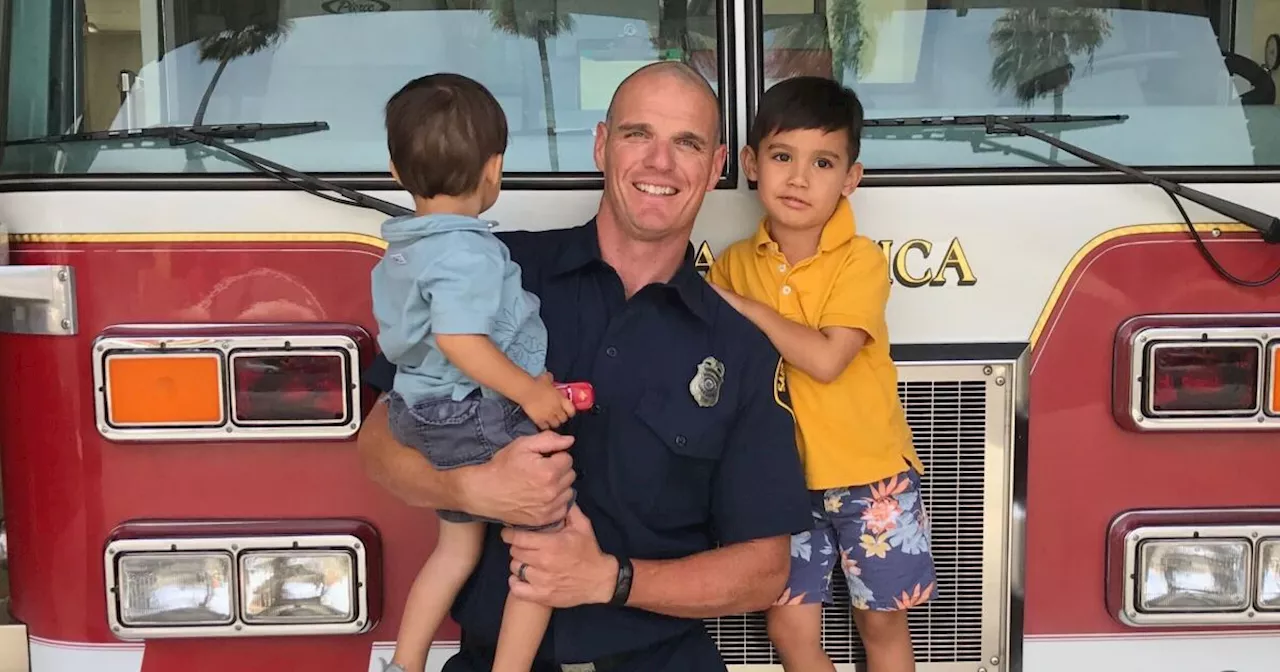 Son Interviews Firefighter Father Battling Devastating LA Wildfires