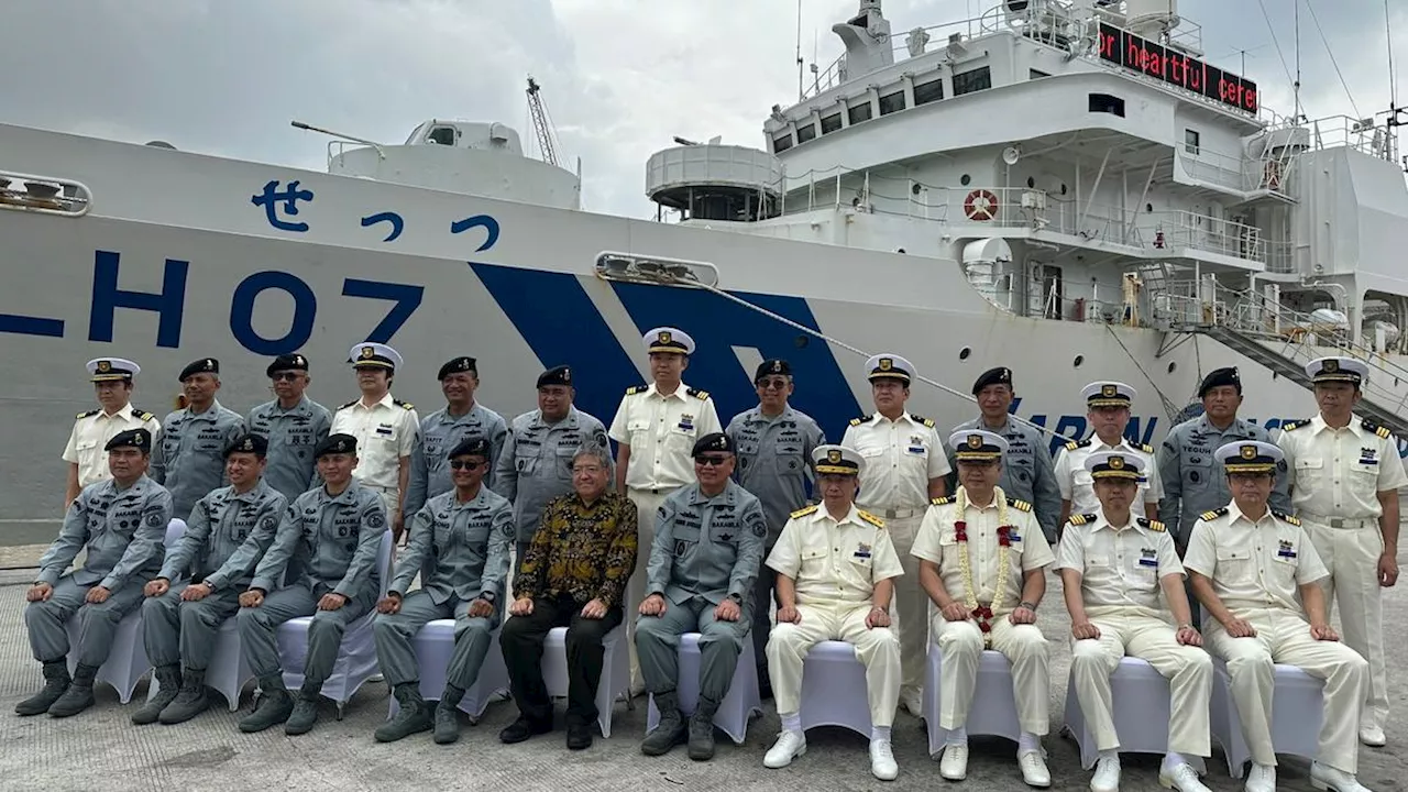 Kapal Patroli Jepang Settsu Singgah di Pelabuhan Priok, Bawa Misi Anti-Pembajakan