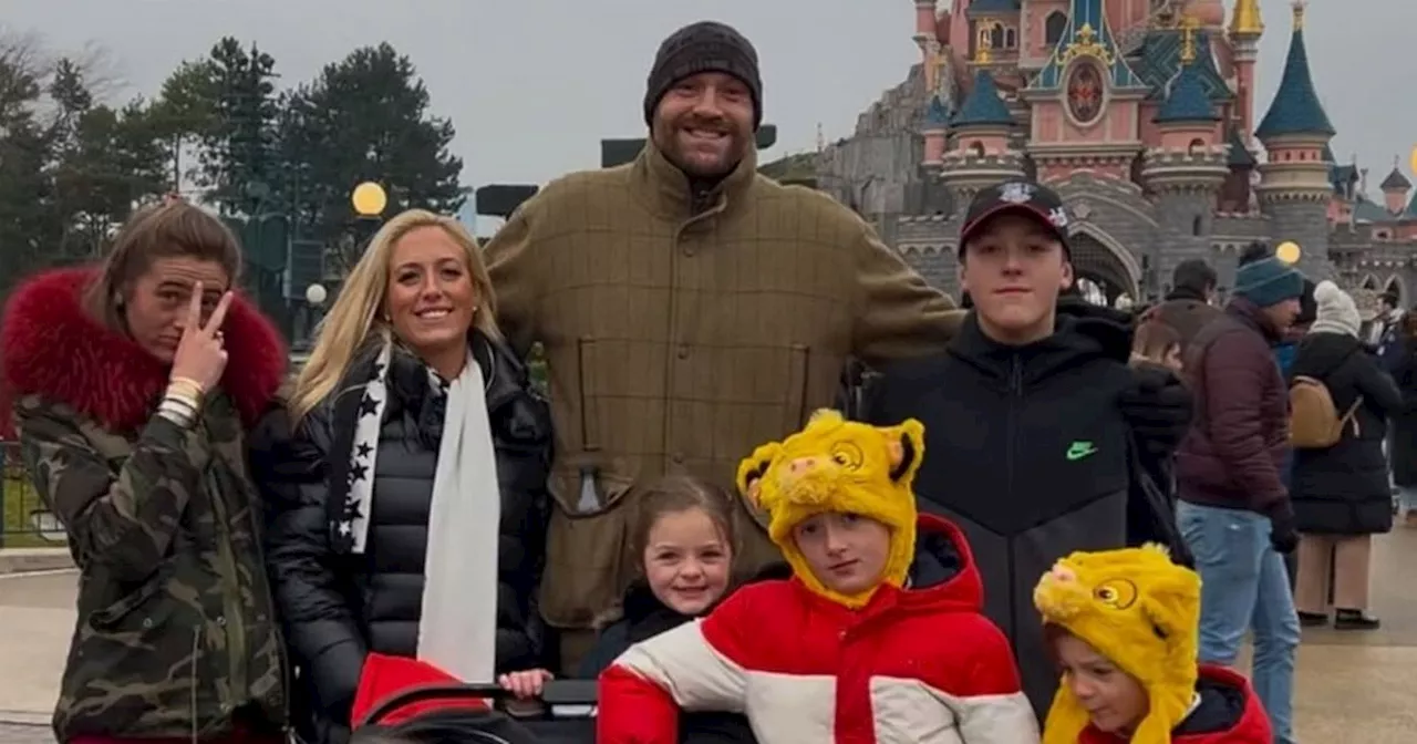 Paris Fury Takes Family to Disneyland Paris